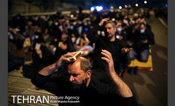 احیای شب بیست و سوم ماه رمضان در حسینیه همدانی‌ها 22
