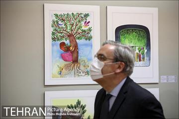 بازدید سفیر فرانسه از نمایشگاه تهران از منظر هنرمندان 22