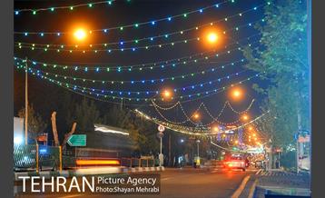 تونل نوری از میدان ونک تا بلوار میرداماد 19