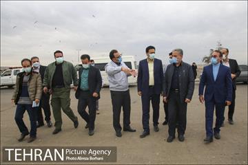 بازدید کارگروه رفع بوی نامطبوع تهران از مجتمع آرادکوه 7