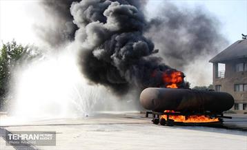 بازدید استاندار تهران از مرکز آموزش آتش‌نشانی شهرداری تهران 9