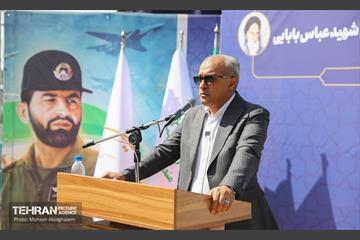 رونمایی از تندیس سرلشکر خلبان شهید بابایی 32
