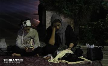 مراسم احیای شب بیست و سوم در مقبره شهدای بوستان سیمرغ 2