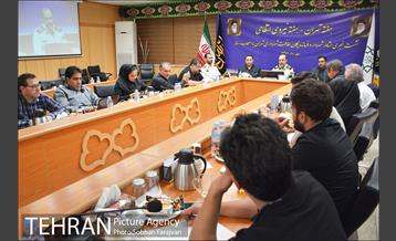 نشست خبری فرمانده یگان حفاظت شهرداری تهران 6