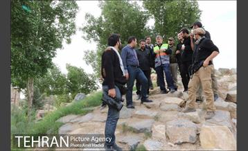 بازدید رییس ستاد اربعین شهرداری تهران از مرکز اسکان خادمین حسین 12