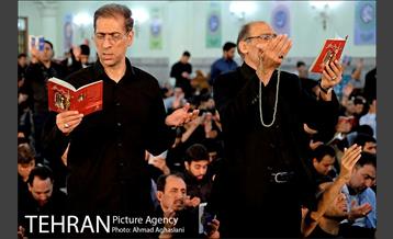 مراسم احیای شب بیست وسوم ماه رمضان درحرم حضرت عبدالظیم حسنی(ع) 9