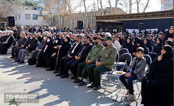 تشییع و تدفین شهید گمنام در دانشگاه فرهنگیان 2