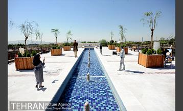 افتتاح باغ هنر اراضی عباس آباد با حضور شهردار تهران 15