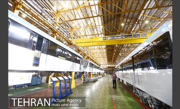 بازدید شهردار تهران از کارخانه واگن سازی تهران 10