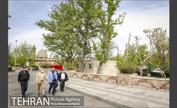 بازدید شهردار منطقه 16 از بوستان های شاخص منطقه در روز طبیعت 16