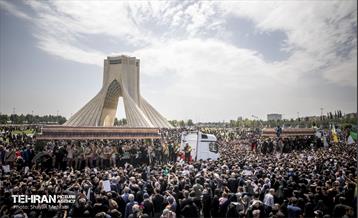 تشییع پیکر شهدای خدمت - ۴ 30