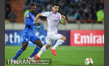 دیدار تیم‌های فوتبال استقلال - العین امارات 18