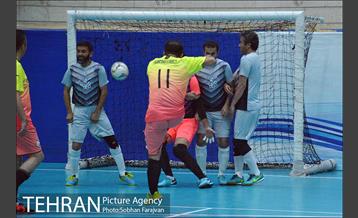 دیدار تیم های فوتسال مرکز ارتباطات و سازمان ورزش 21