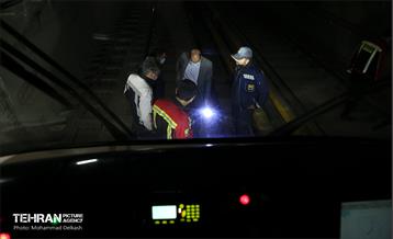 مانور عملیاتی دیریل قطار و تخلیه اضطراری مسافری