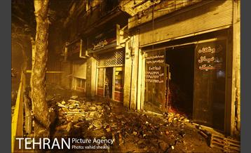 آتش سوزی گسترده در خیابان امیرکبیر 2 22