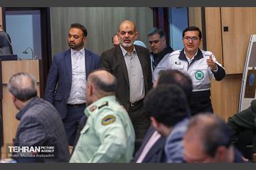 سومین جلسه ستاد مدیریت بحران کلانشهر تهران  1