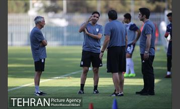 تمرین تیم ملی فوتبال ب ایران زیر نظر ویلموتس 6