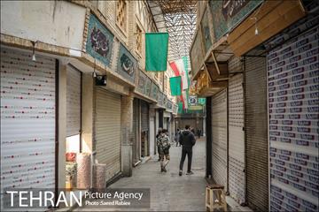 تعطیلی کسبه بازار تجریش 18