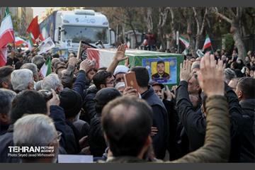 مراسم تشییع «علی لاریجانی»، «غلامرضا سلیمانی» و قهرمانان «ناو دنا» 20