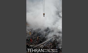 سومین روز عملیات امداد ونجات حادثه پلاسکو -4 27