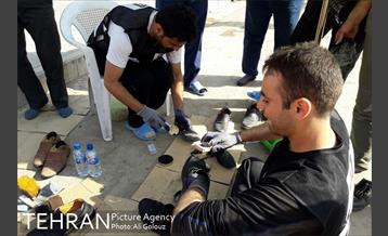 اقدامات شهرداری منطقه 21 در کاظمین برای زائران 25