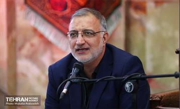 حضور شهردار تهران در بیت الزهرا (س) کرمان 13