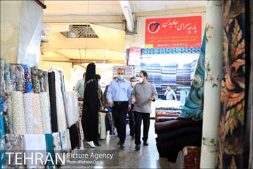 بازدید معاون شهرسازی و معماری شهرداری تهران و شهردار منطقه ۱۲ از بازار امین السلطان 26