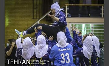فینال و جشن قهرمانی لیگ برتر هندبال زنان 20