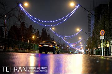 آذین بندی خیابان ولیعصر(عج) به مناسبت عید نیمه شعبان 17