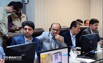 بازدید شهردار تهران از مرکز کنترل ترافیک تهران 3