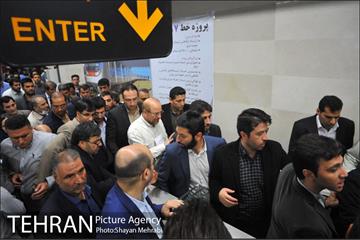 افتتاح خط ۷ مترو تهران با حضور دکتر قالیباف 40