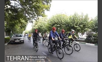 پویش سه شنبه های بدون خودرو با حضور معلولین 10