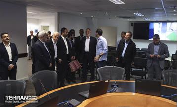 بازدید شهردار تهران از مرکز کنترل ترافیک 33