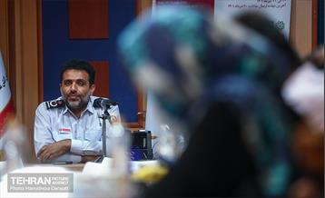 نشست خبری مدیر عامل سازمان آتش نشانی  14