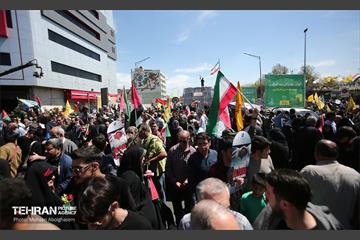 راهپیمایی روز قدس در پایتخت - 1 15
