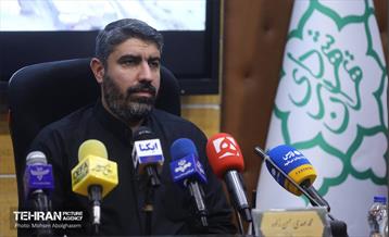 نشست خبری رییس سازمان بسیج شهرداری تهران 15