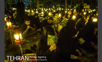 مراسم احیای شب بیست‌ویکم ماه مبارک رمضان در بهشت زهرا (س) 21