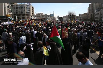 راهپیمایی روز قدس در پایتخت - 1 37