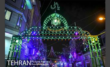 آذین بندی منطقه 21 در ایام شعبانیه 4