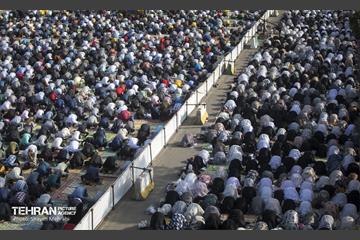 اقامه نماز عید سعید فطر در حرم عبدالعظیم الحسنی (ع) 40