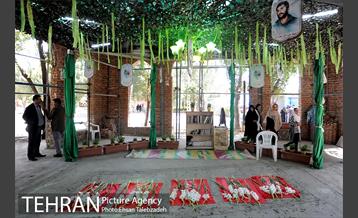 آیین افتتاح پروژه فرهنگی راه شهداء 6