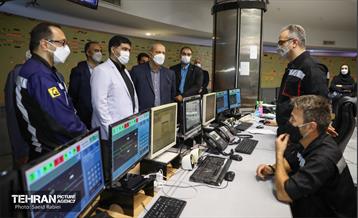 بازدید اعضای شورای شهر از شرکت بهره برداری متروی تهران و حومه 13