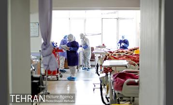 بخش بیماران کرونایی بیمارستان بوعلی 12