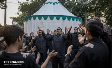 خیمه سوزان غروب عاشورا 7