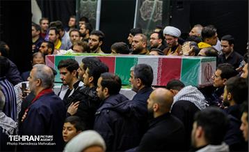 مراسم وداع با پیکرهای مطهر ۱۱۰ شهید گمنام دفاع مقدس 12