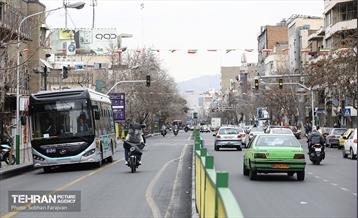 بهره‌برداری از اتوبوس های برقی شهر تهران 54