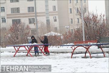 بارش برف در تهران 17