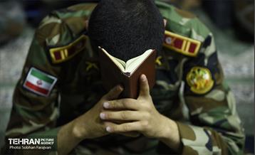 مراسم احیای شب نوزدهم در دانشگاه افسری امام علی(ع) 12