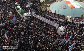 تشییع شهدای اقتدار ملی در تهران 20
