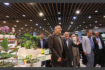 آیین افتتاح نوزدهمین نمایشگاه بین‌المللی گل و گیاه 21